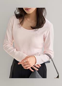 新品未使用 UTAA ユタ レディース トップス セーター 長袖 XSサイズ Amazon | [神戸レタス] tシャツ 長袖 ロンt スクエア Uネック 深開き
