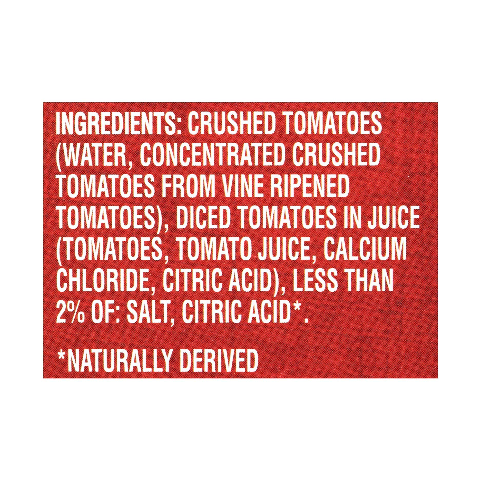 Redpack Crushed Tomatoes in Puree, Kosher and Gluten Free, 1.76 Ounce Cans, 2-Pack