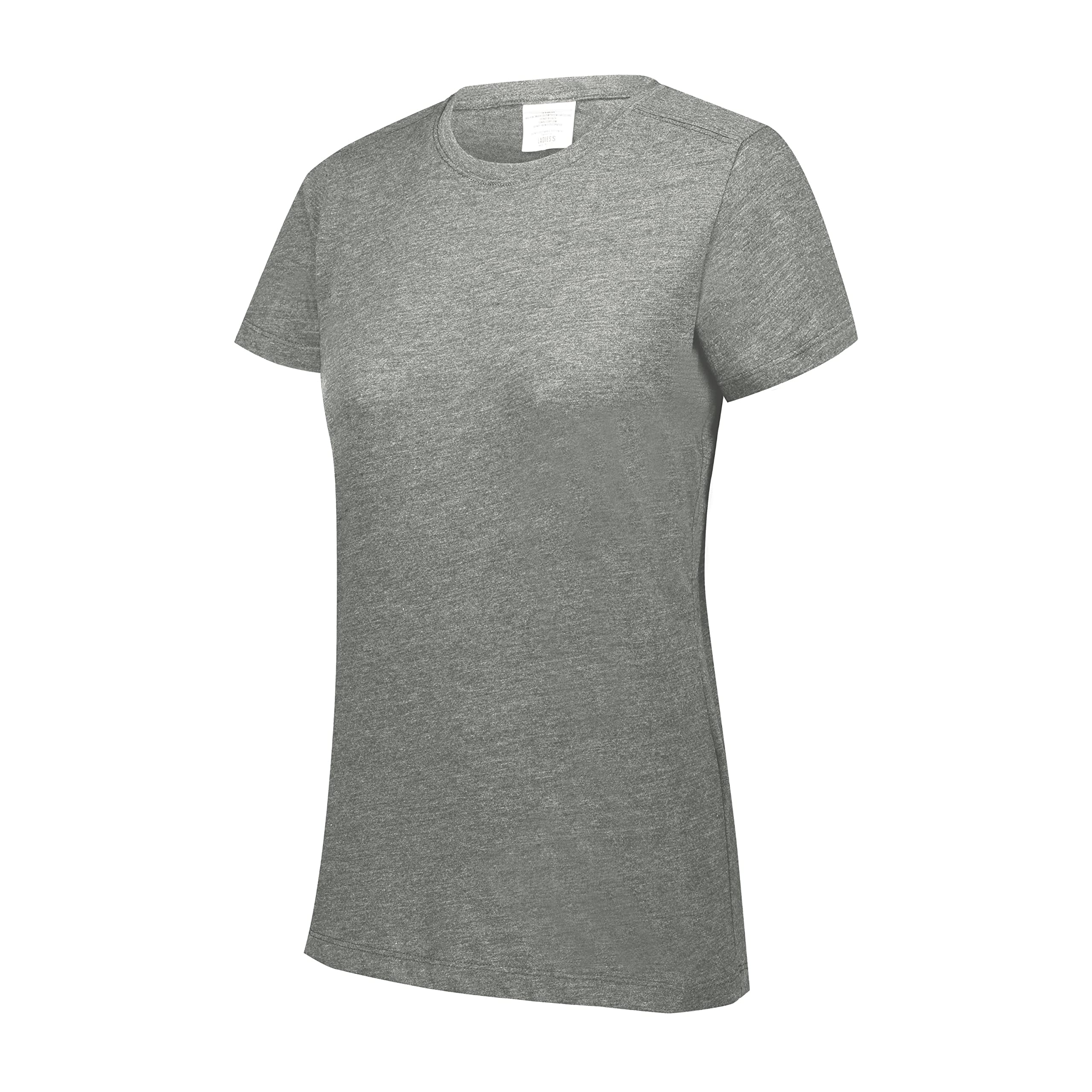 Augusta Sportswear Womens Tri-Blend T-Shirt, Grey Heather, XL