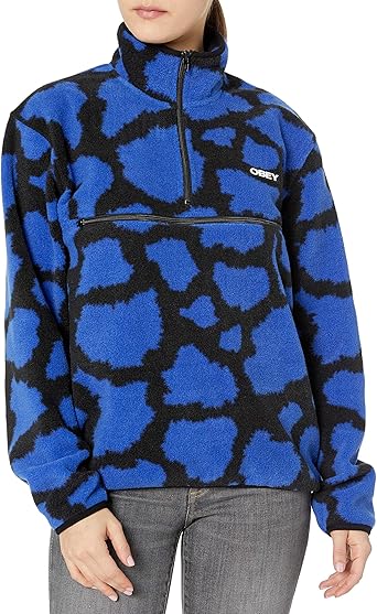 obey half zip fleece