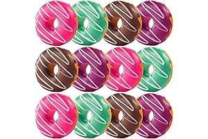 Donut Squishies Party Supplies: Pack of 12 Slime Smash Squishy Toy Donuts