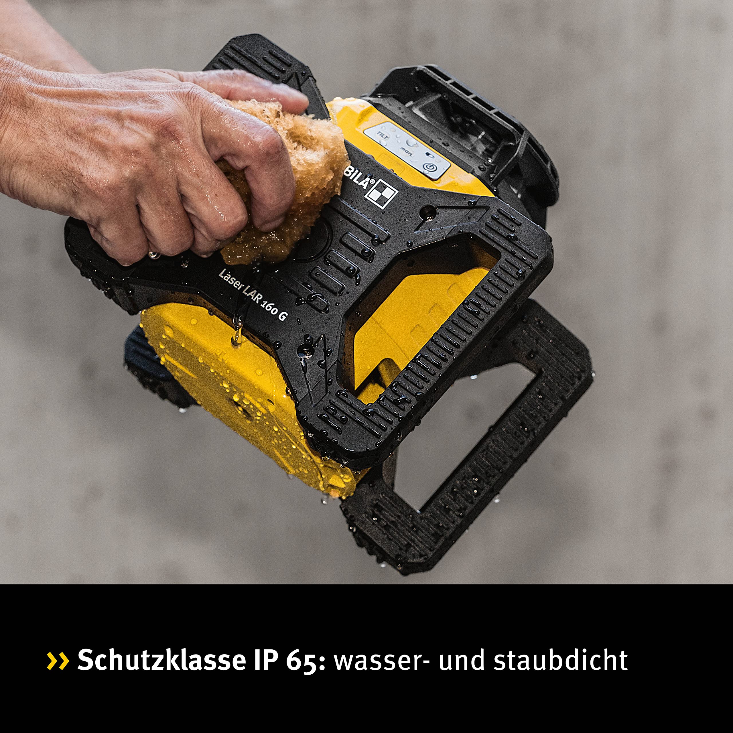 STABILA Rotationslaser LAR 160 G, 4-teiliges Set, (L x B x H) 21 x 16 x 21 mm