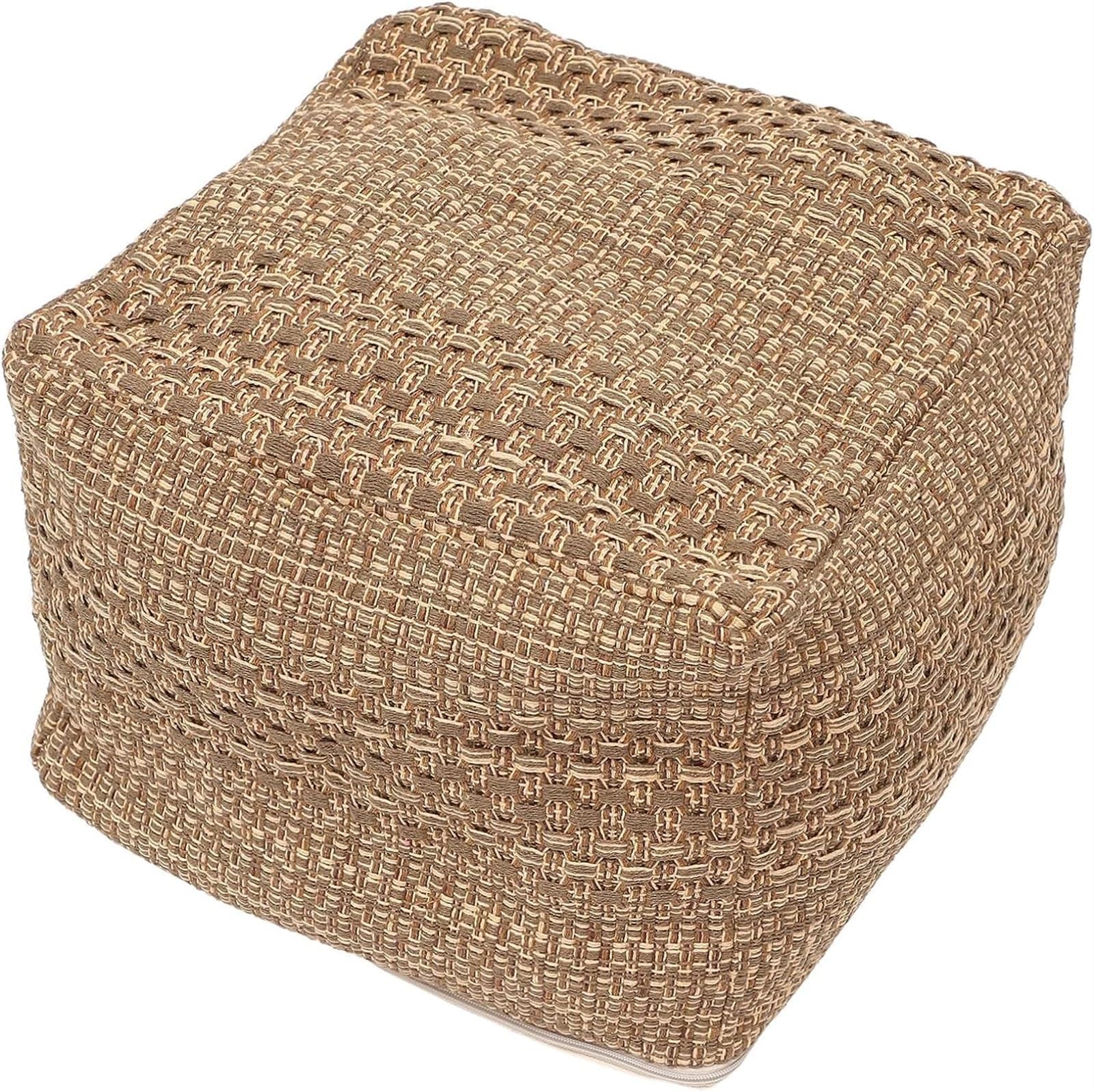 THE WHITE SHOP Pier stool, footrest stool, household creative futon cushion, lazy sofa, removable and washable outer skin, pressure-resistant cushions (Color : A)