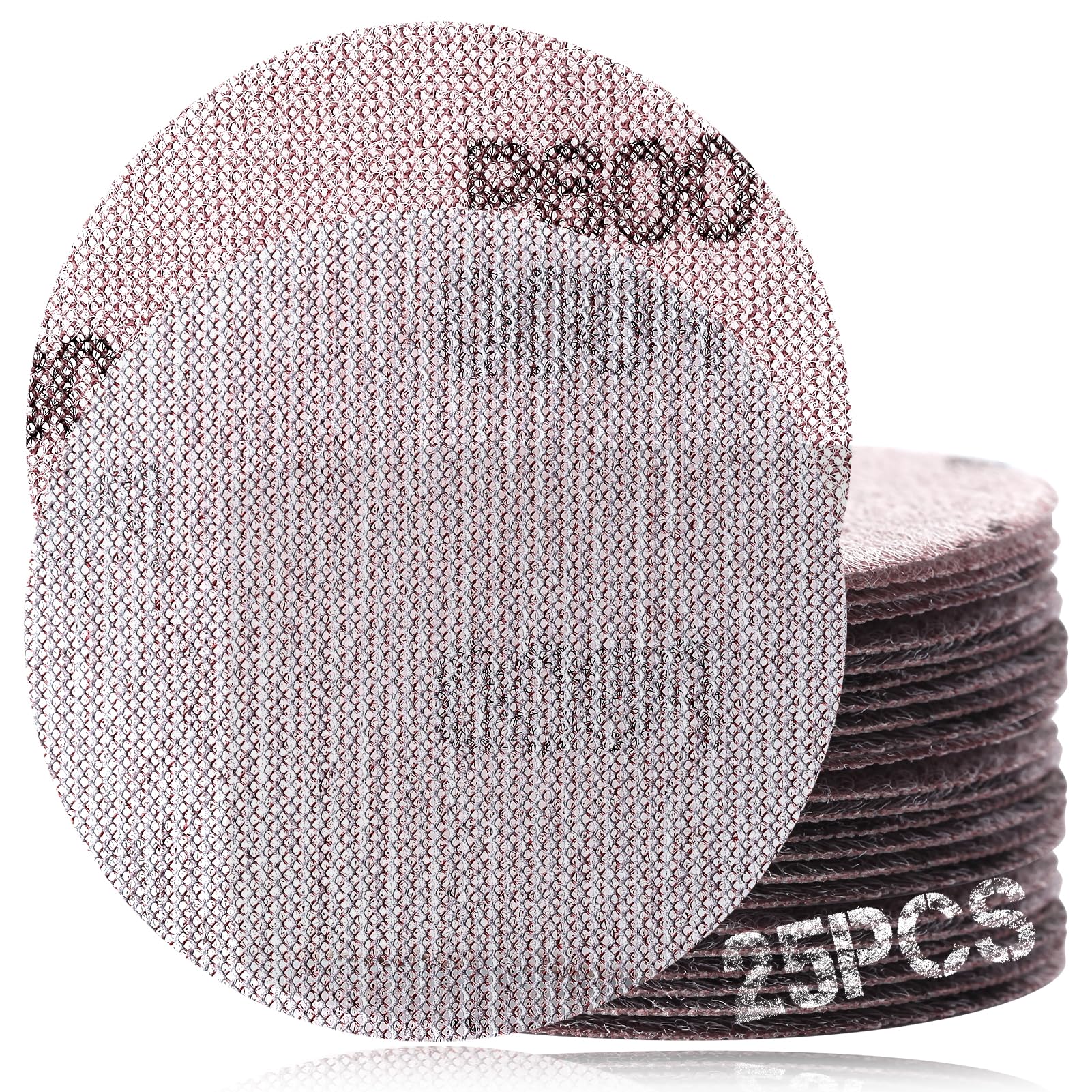 SPEEDWOX Sanding Discs - 25 3" Abrasive Discs -13