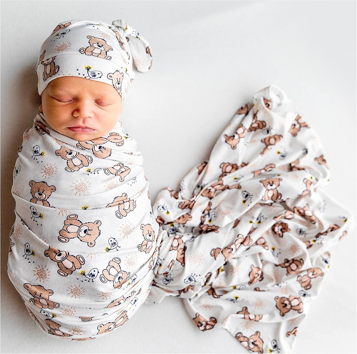 Sincerely Cozy Luxury Bamboo Swaddle Set Baby Swaddles 0