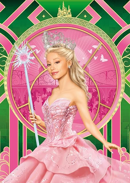 Schmidt Spiele 58585 Wicked, Glinda, Puzzle de 500 Piezas en una Caja de Nostalgia