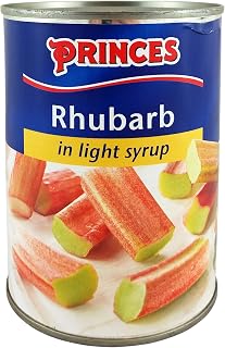 Princes Rhubarb in Light Syrup (540g) - Pack of 6