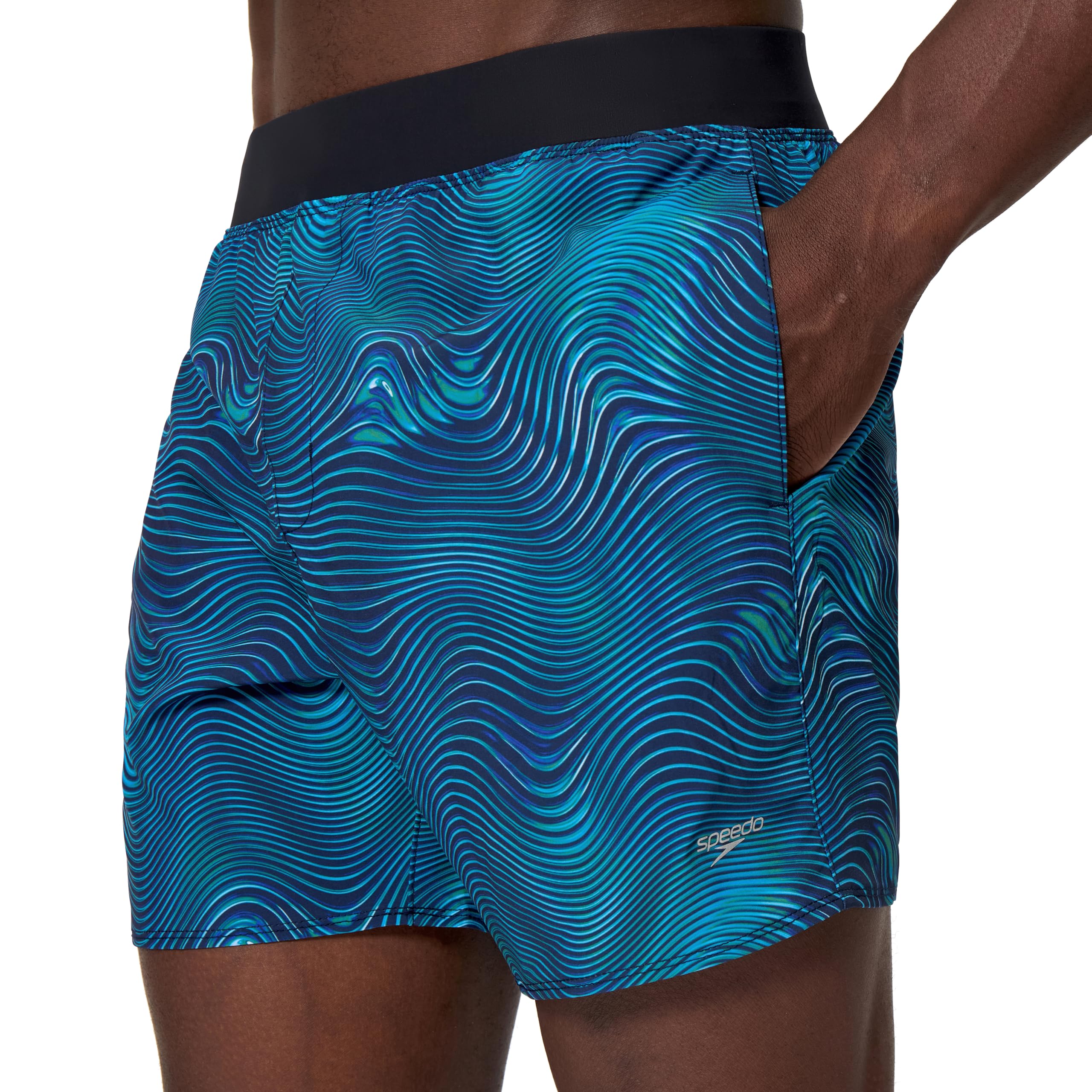 Speedo Szorty kąpielowe Mężczyźni Print Lookout Volley 16"