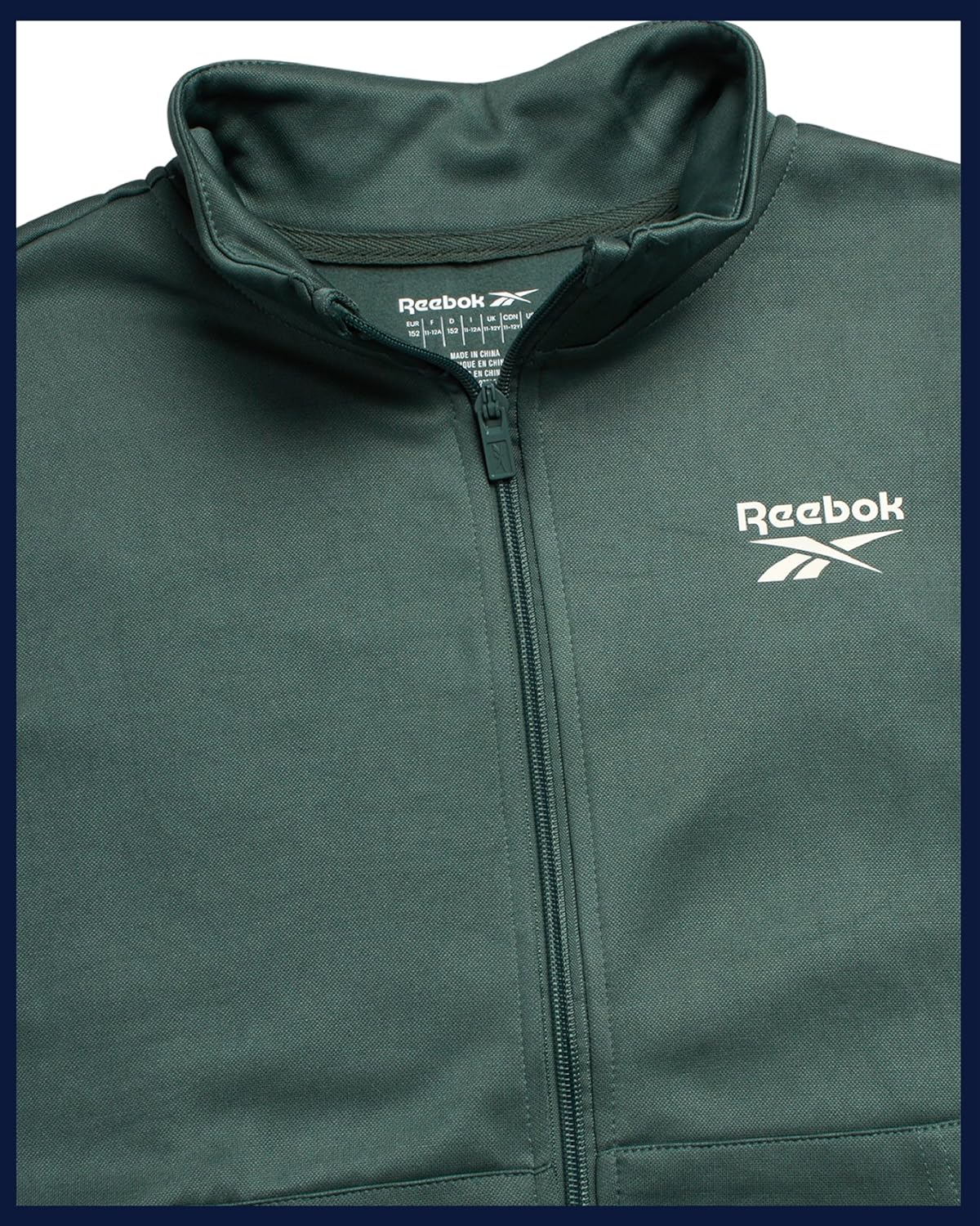 Reebok Boys Joggers Set - 3 Piece Boys Tracksuit Set with Tricot Zip Up Jacket Athletic Cotton T-Shirt and Jogger Sweatpants - Image 5