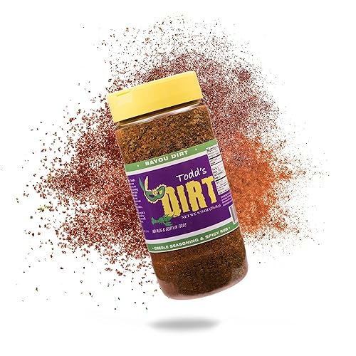 Miniatura 1 de Todd's DIRT - Bayou DIRT, condimento multiusos picante y condimento para barbacoa, condimento criolcajún que es ideal en todo, condimento gourmet