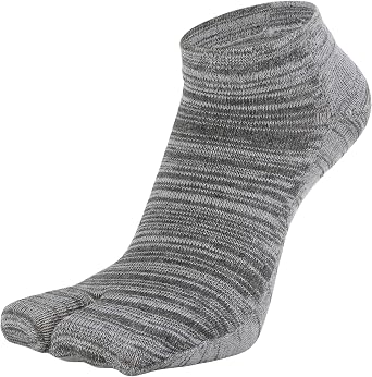 Women's Tabi Split Toe Flip Flop Socks Big Two Toe Cotton Colorful Crew No Show Low Cut Athletic Pack of 6
