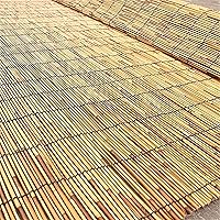 Vista 4 de Persianas de bambú de carbonización para patio al aire libre cortinas enrollables para exteriores persianas enrollables para ventanas privacidad