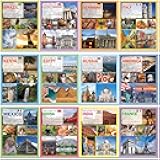 Wiooffen 12 Pcs Cultures Around The World Posters Multicultural & Diversity Classroom Decorations Study Materials for Teachers Middle School & High School Classroom Social Study Decorations