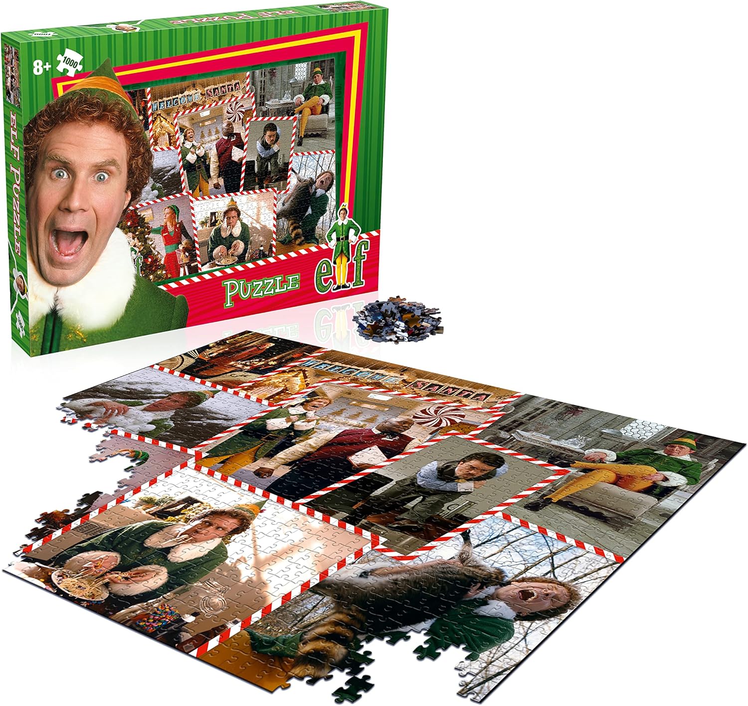 Elf Puzzle 1000 Piece Jigsaw Christmas
