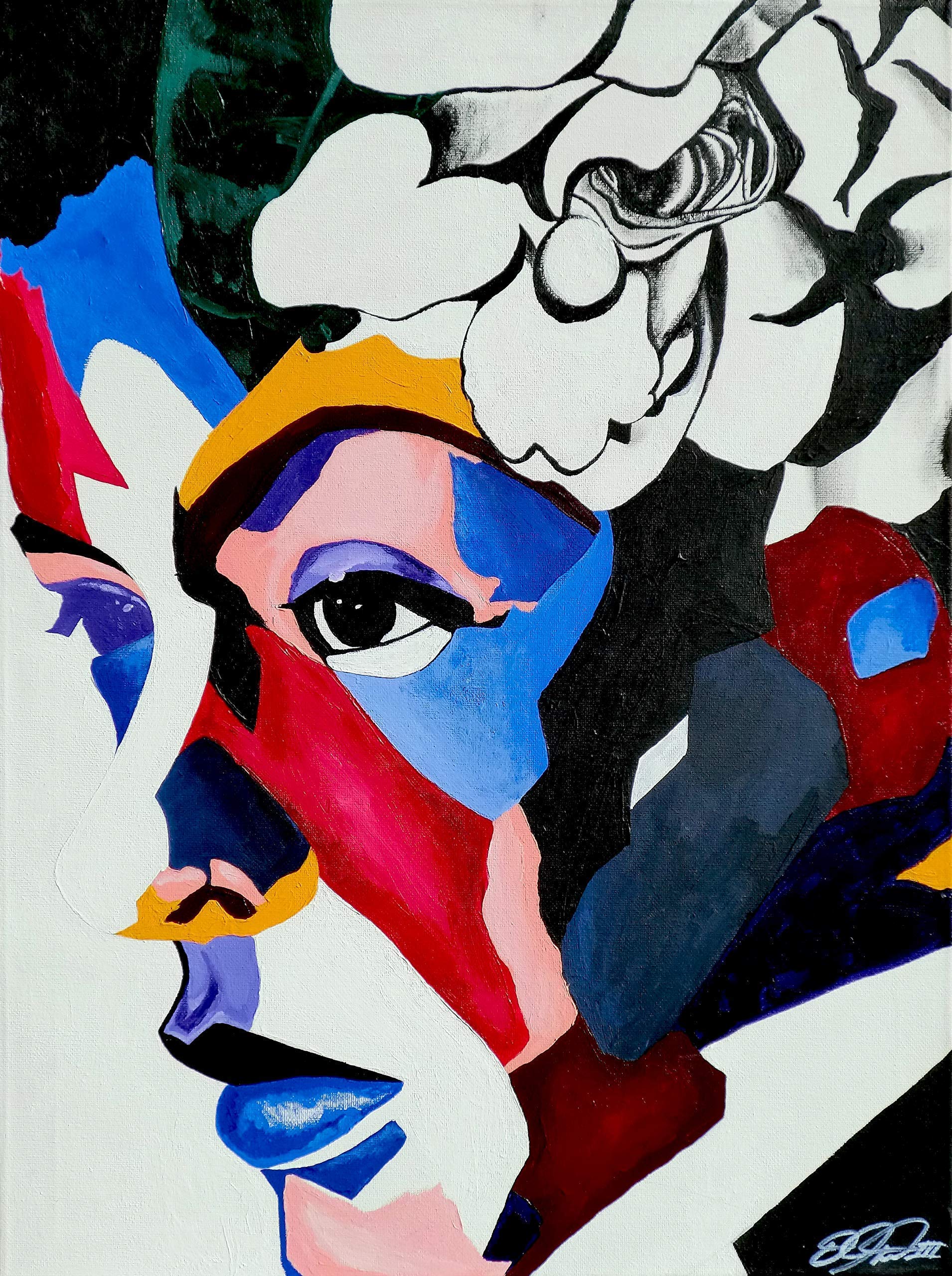 Vakseen Art - Heartache Sit Down- Billie Holiday Portrait Art - Limited Edition Giclee Art Print & Framed Pop Art for Wall Decor