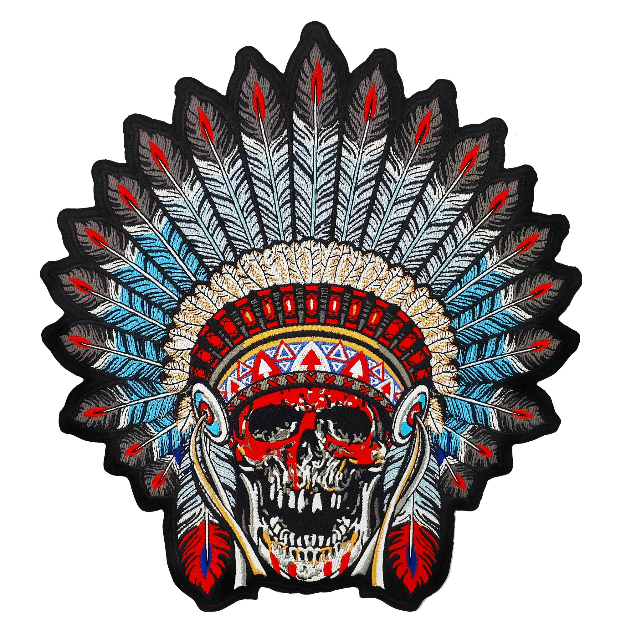 Obelisk Indian skull souvenir jacket Indian Obelisk skull