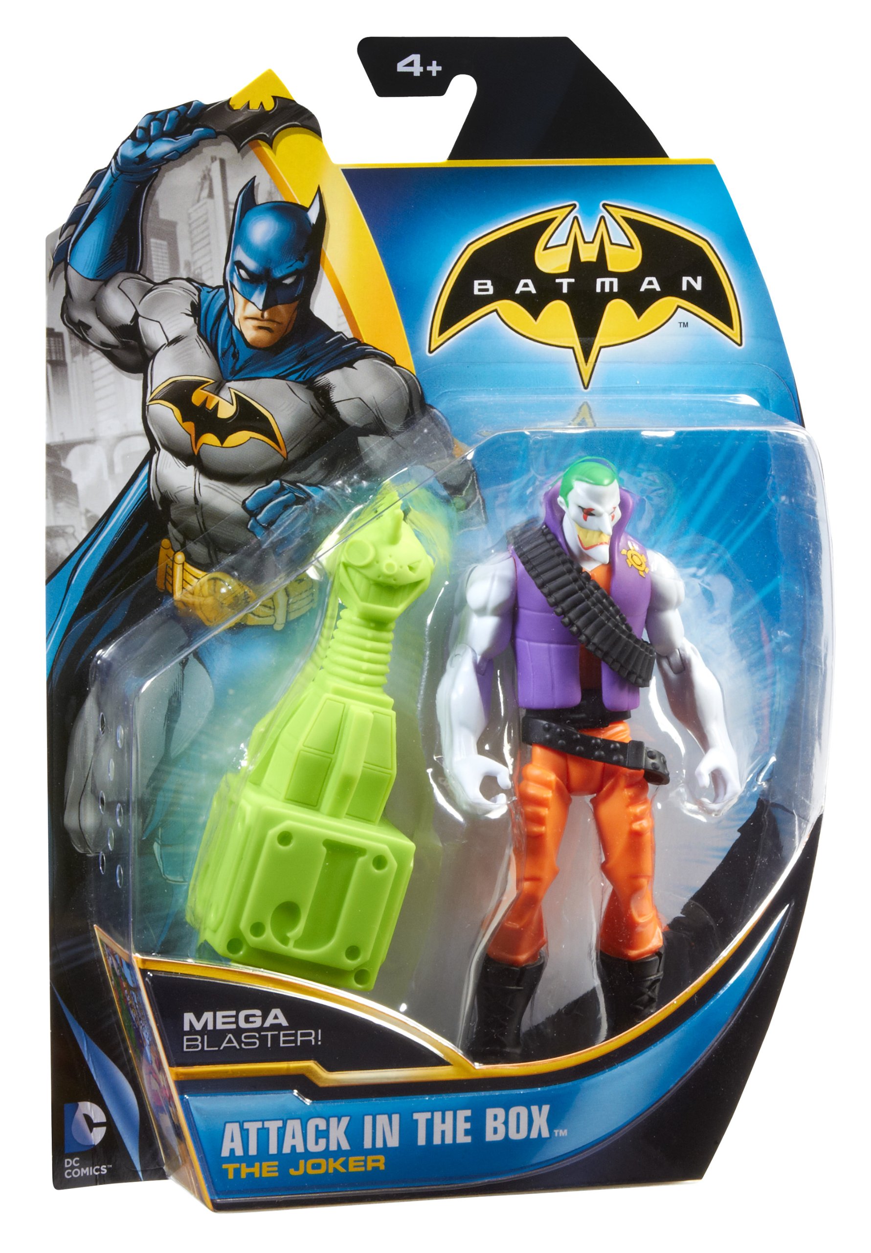 Amazon.com: Batman Power Attack Attack in The Box The Joker Figure
