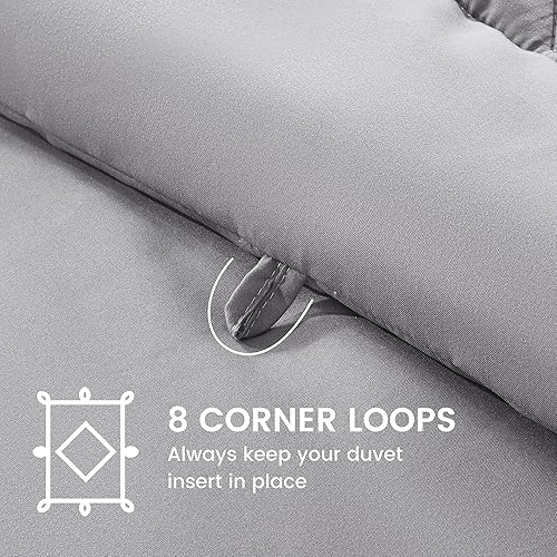 Miniatura 4 de SLEEP ZONE - Juego de edredón reversible y refrescante tamaño Individual para niños, suave y transpirable para todo el año, acolchado de diamante