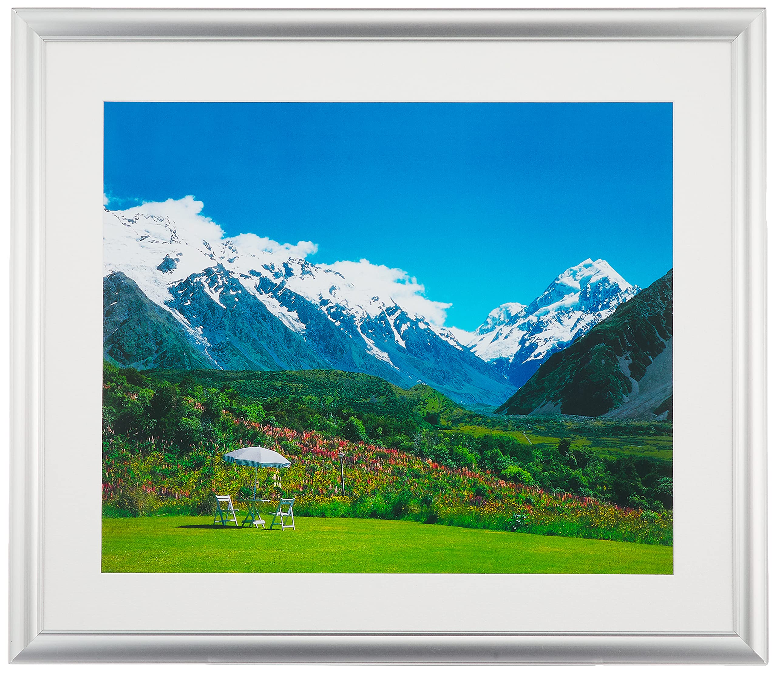 絵画額　4枚セット　シタン　外寸法縦640×487×20㎜内寸法606×455㎜ Amazon.co.jp: イワタ 額縁 写真額 マウンテン 四つ切り アルミ