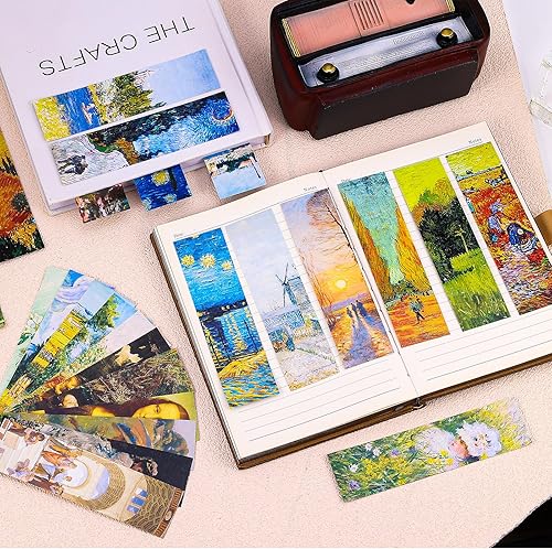 Miniatura 9 de 200 marcadores a granel de animales marinos para niños, 50 diseños de marcadores de libro para estudiantes, de doble cara, lindo marcador de libro