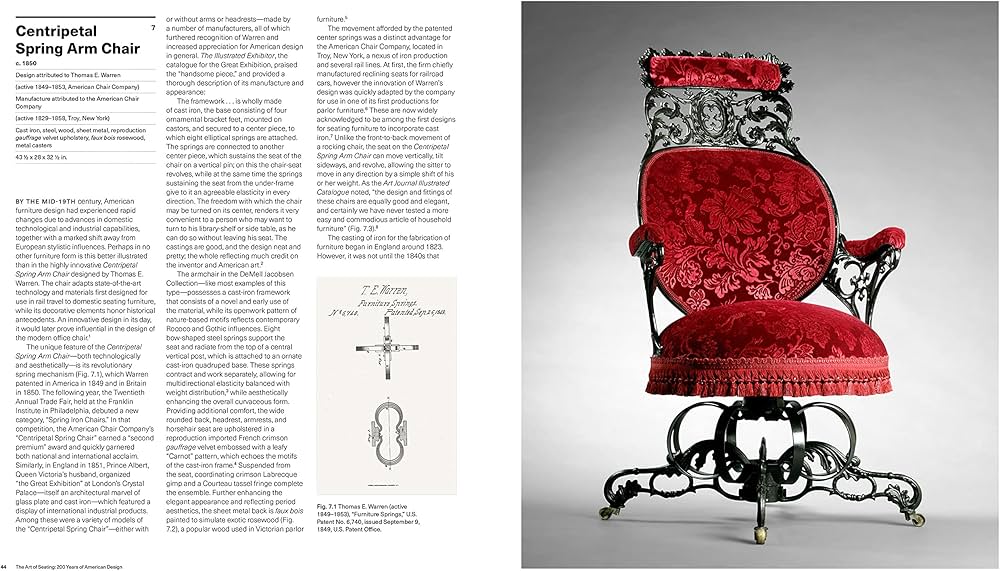 The Art of Seating: 200 Years of American Design: Lang, Brian J