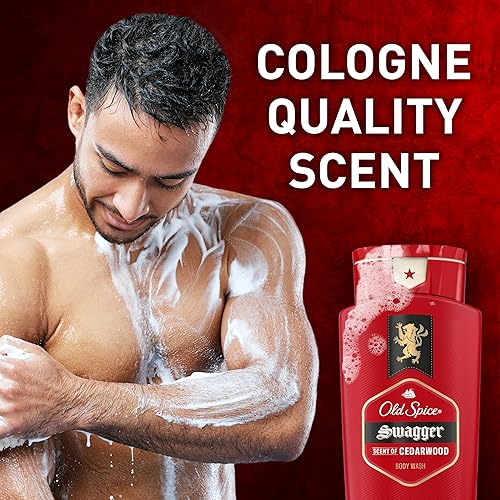 Miniatura 17 de Old Spice Jabón corporal limpiador para hombres, 3X Defense, 24/7 ducha fresca con aroma duradero, 2 en 1 para cuerpo y cara, Bearglove con aroma