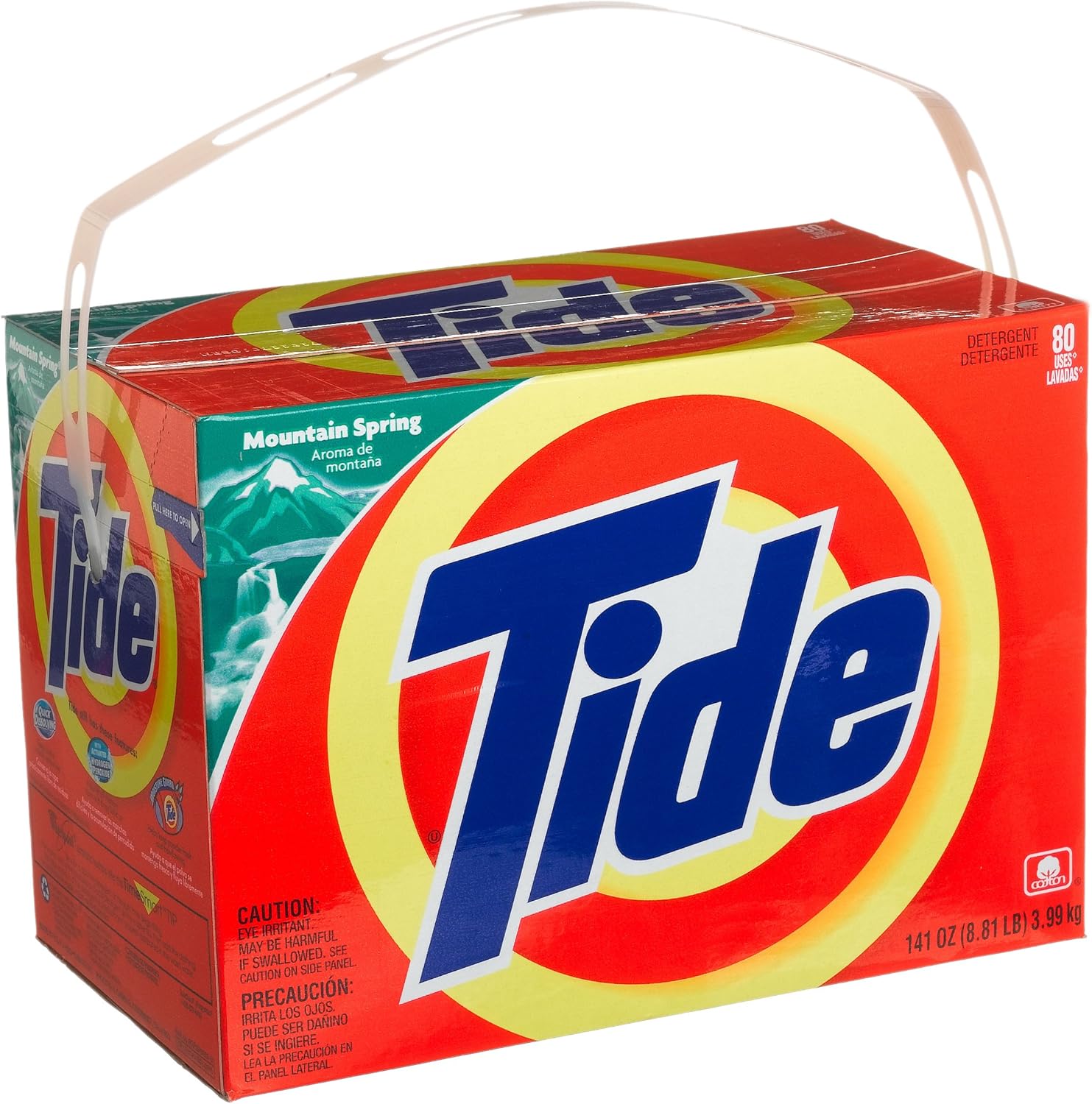 Tide Mountain Spring Powdered Laundry Detergent, 80 Load, 95 oz Everything Else