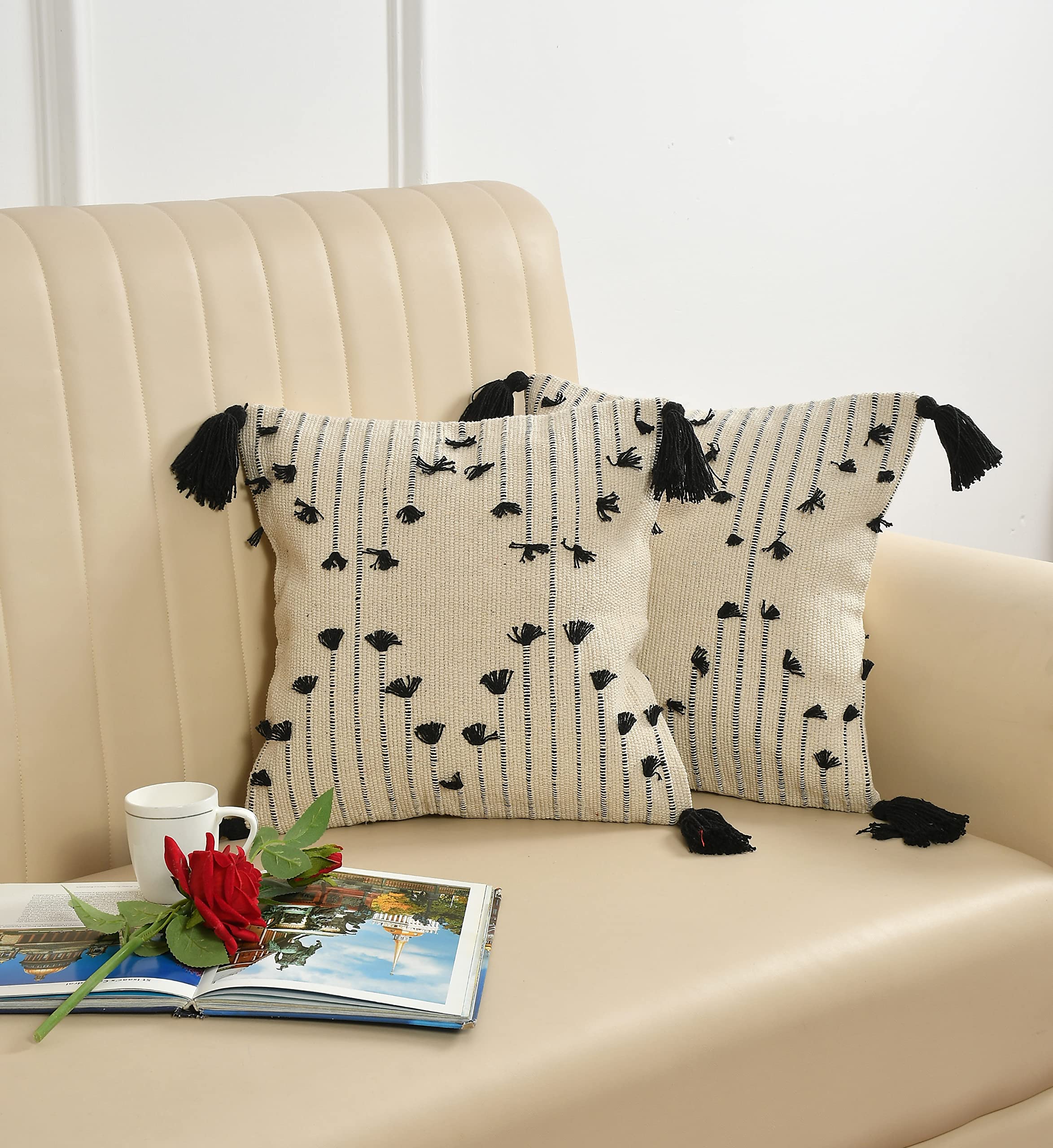 See full amazon price history chart for DIOS Cotton Cushion Cover, Handmade Sofa Cushions Cover - Natural Black Diamond, Pack of 1-18x18 Inch DIOS Cotton Cushion Cover, Handmade Sofa Cushions Cover - Natural Black Diamond, Pack of 1-18x18 Inch (B0BQQTSGTG) Amazon Price History, Amazon Price Tracker
