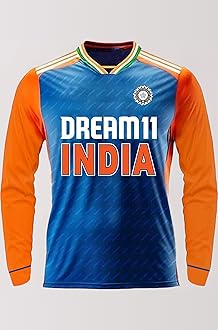 FABWAX New India Cricket Tshirt Jersey 2025 for Men Woman Unisex