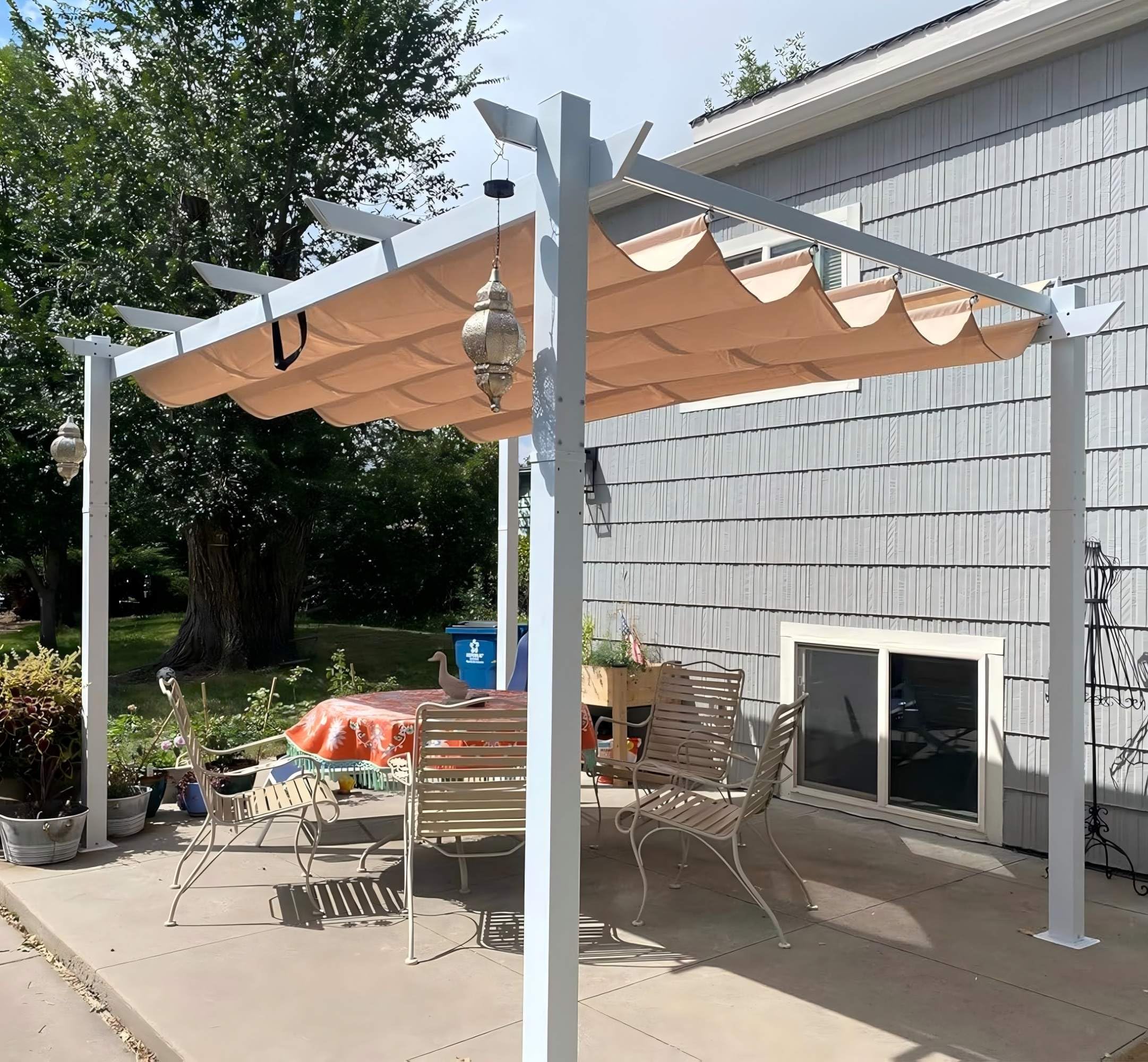 PURPLE LEAF Double Canopy Pergola
