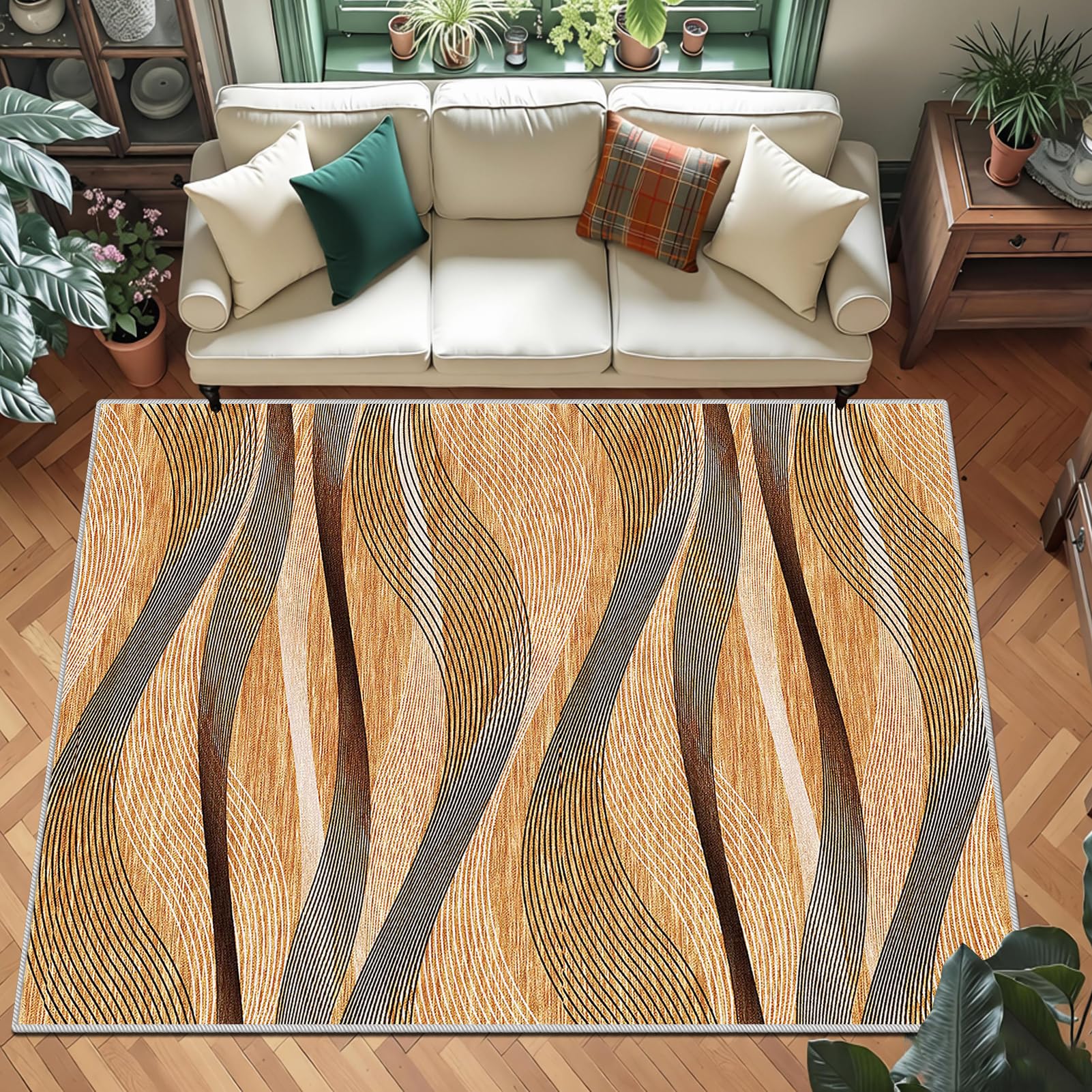 Tapis lavable en machine et antidérapant - Grand tapis de couloir et cuisine