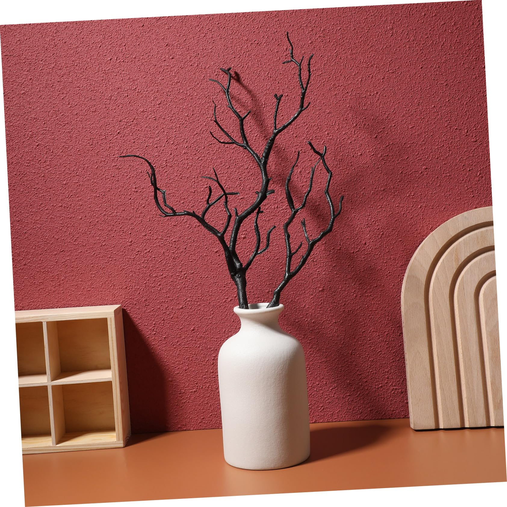 16pezzi Rami Decorativi Artificiale Da Rami Di Corno Per Decorazioni Natalizie e Halloween Per Crafting e Addobbi Domestici
