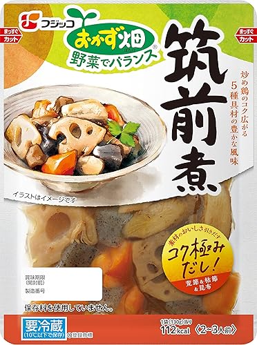 Amazon Co Jp 冷蔵 おかず畑 筑前煮 130g 旧パッケージ 140gをお届けする場合がございます 食品 飲料 お酒