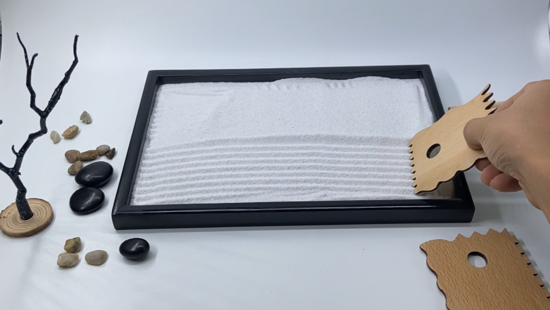 Amazon.com: Aovoa Zen Garden for Desk, Japanese Zen Garden Kit