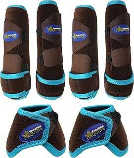Professional Equine Horse Sports Medicine Splint NoTurn Boots Bell 4126D