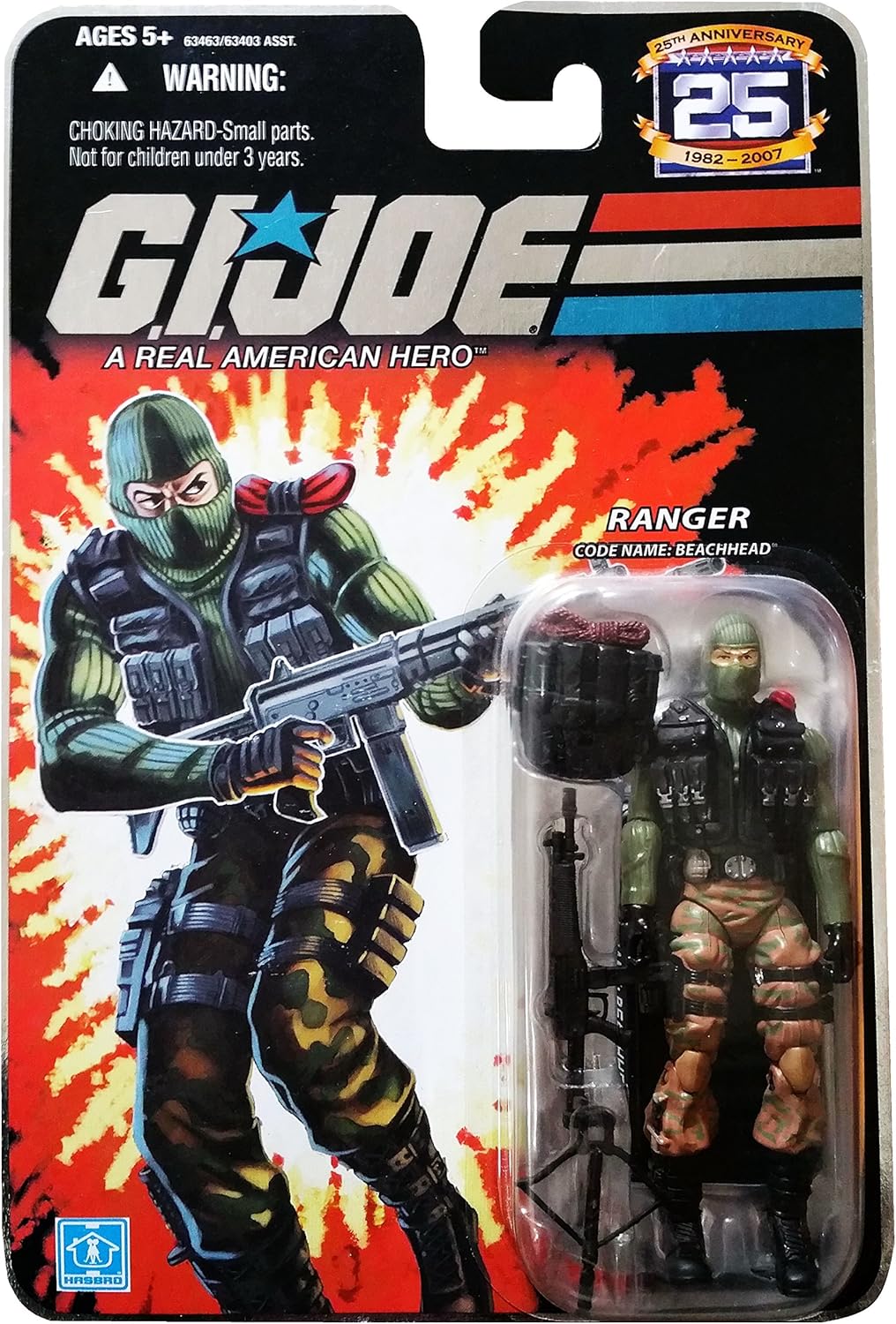 G.I. Joe 25th Anniversary: Beachhead (Ranger) 3.75 Inch Action Figure