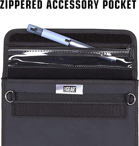 Miniatura 6 de USA GEAR Funda para tablet de 12 pulgadas, soporte para tablet manos libres con frente abierto y marco rígido, compatible con tabletas de 12