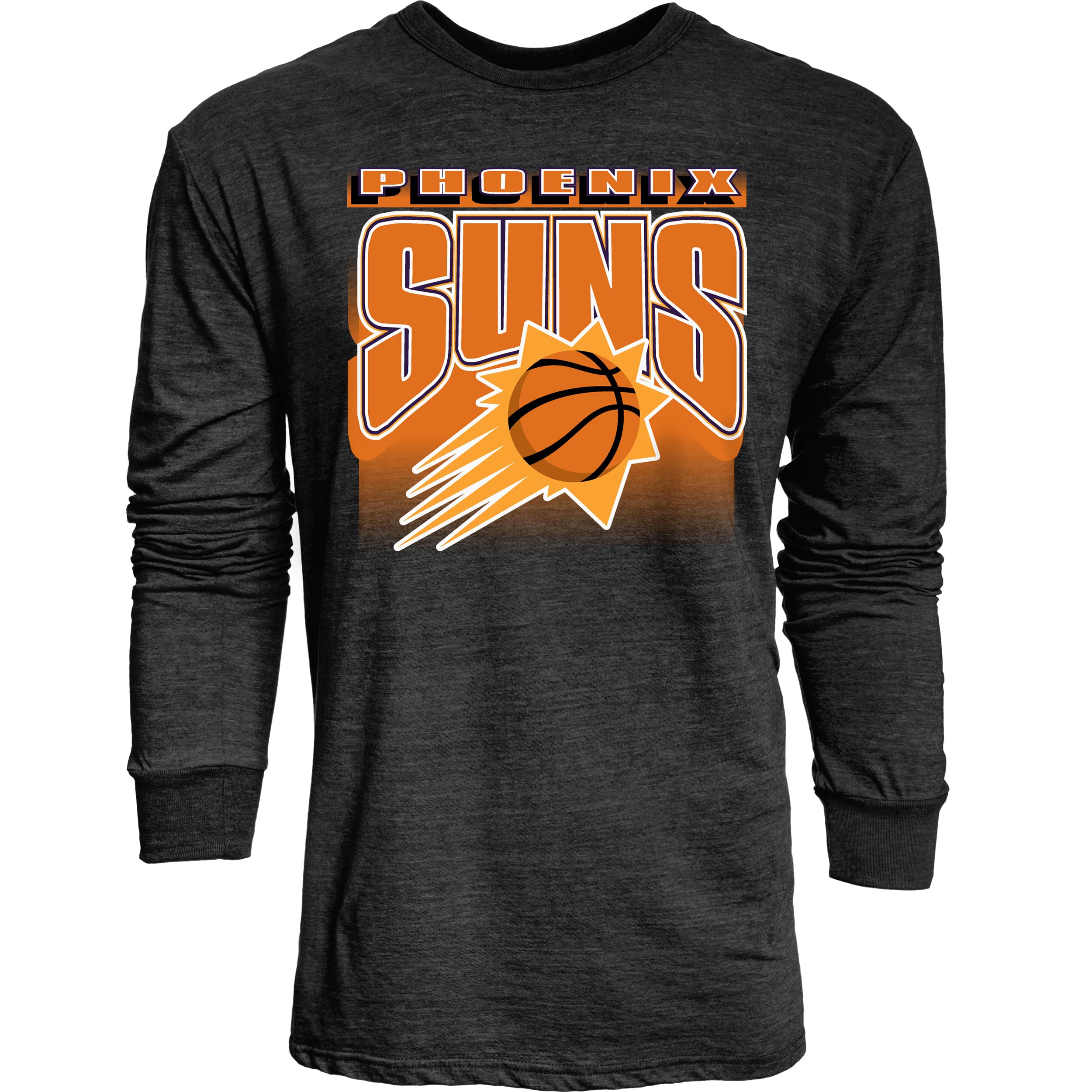 Blue 84 NBA Officially Licensed Tri-Blend Long Sleeve T-Shirt Starters Black