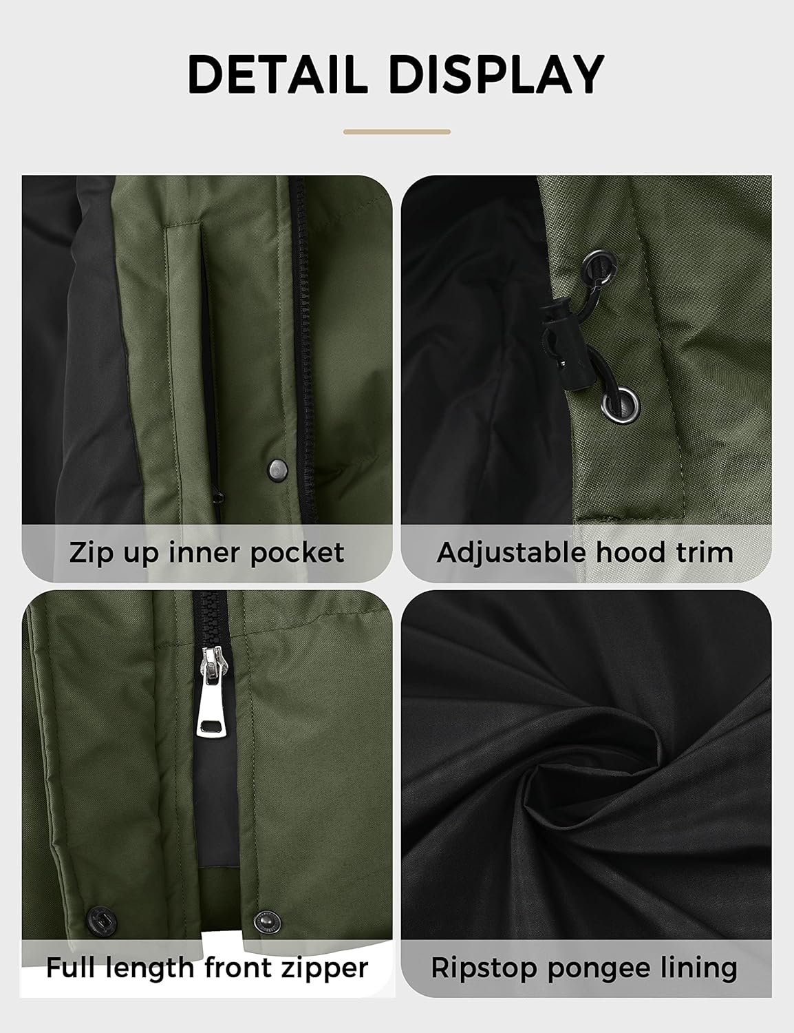 Soularge Women's Plus Size Winter Long Quilted Thicken Puffer Coat with Faux Fur Hood - Image 5