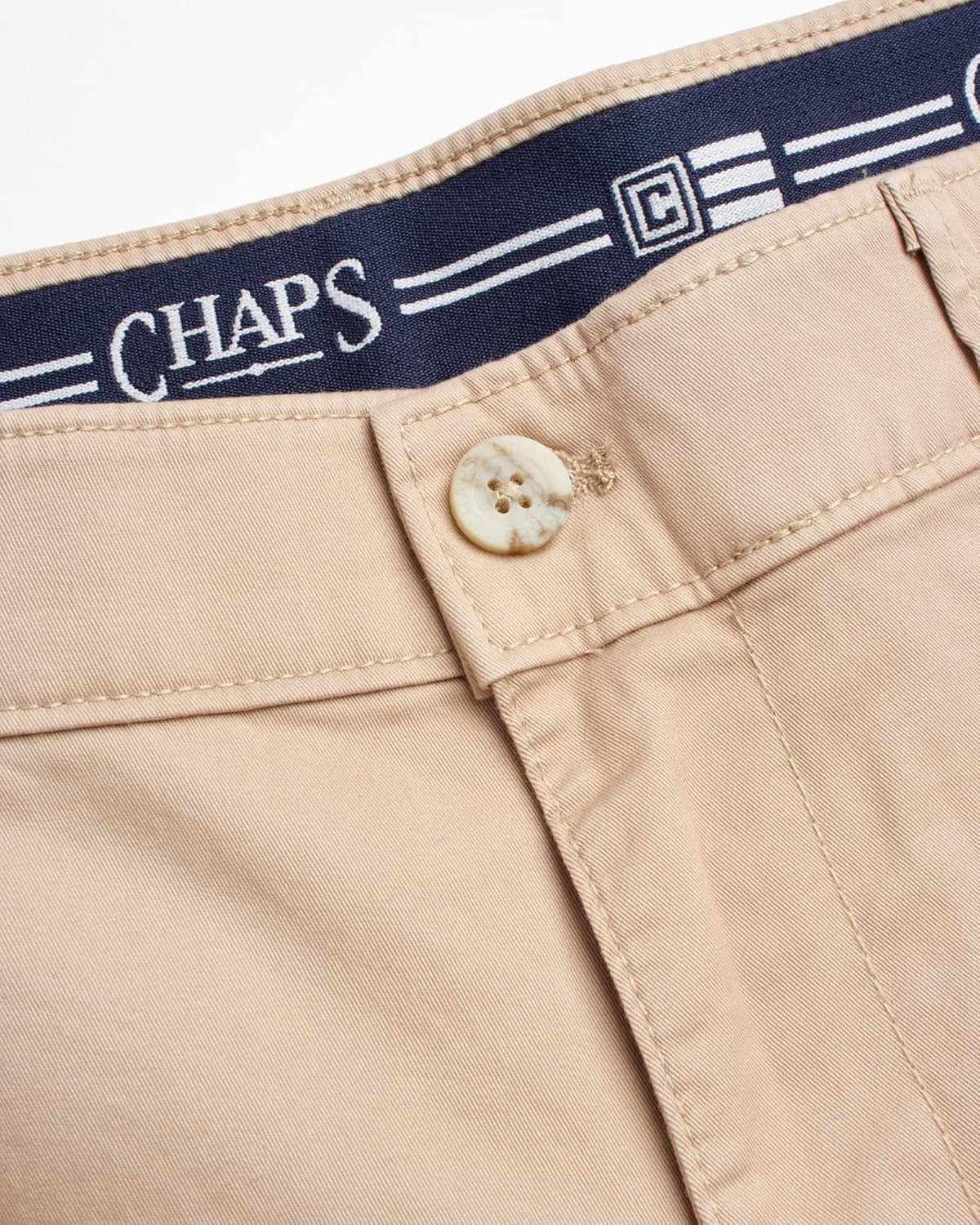 Chaps Men's Pants - Straight Fit 5-Pocket Comfort Stretch Chino Pants for Men - Men's Fashion Straight Leg Cotton Chinos