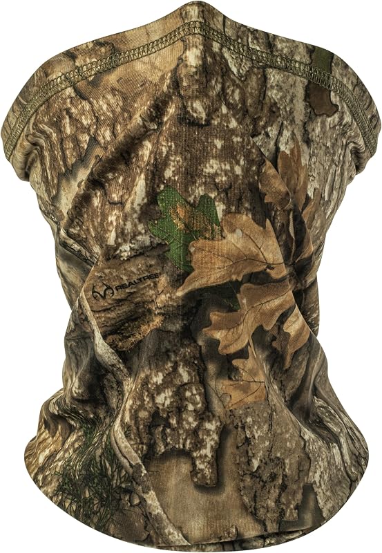Camouflage Neck Gaiter For Hunting - Moisture Wicking