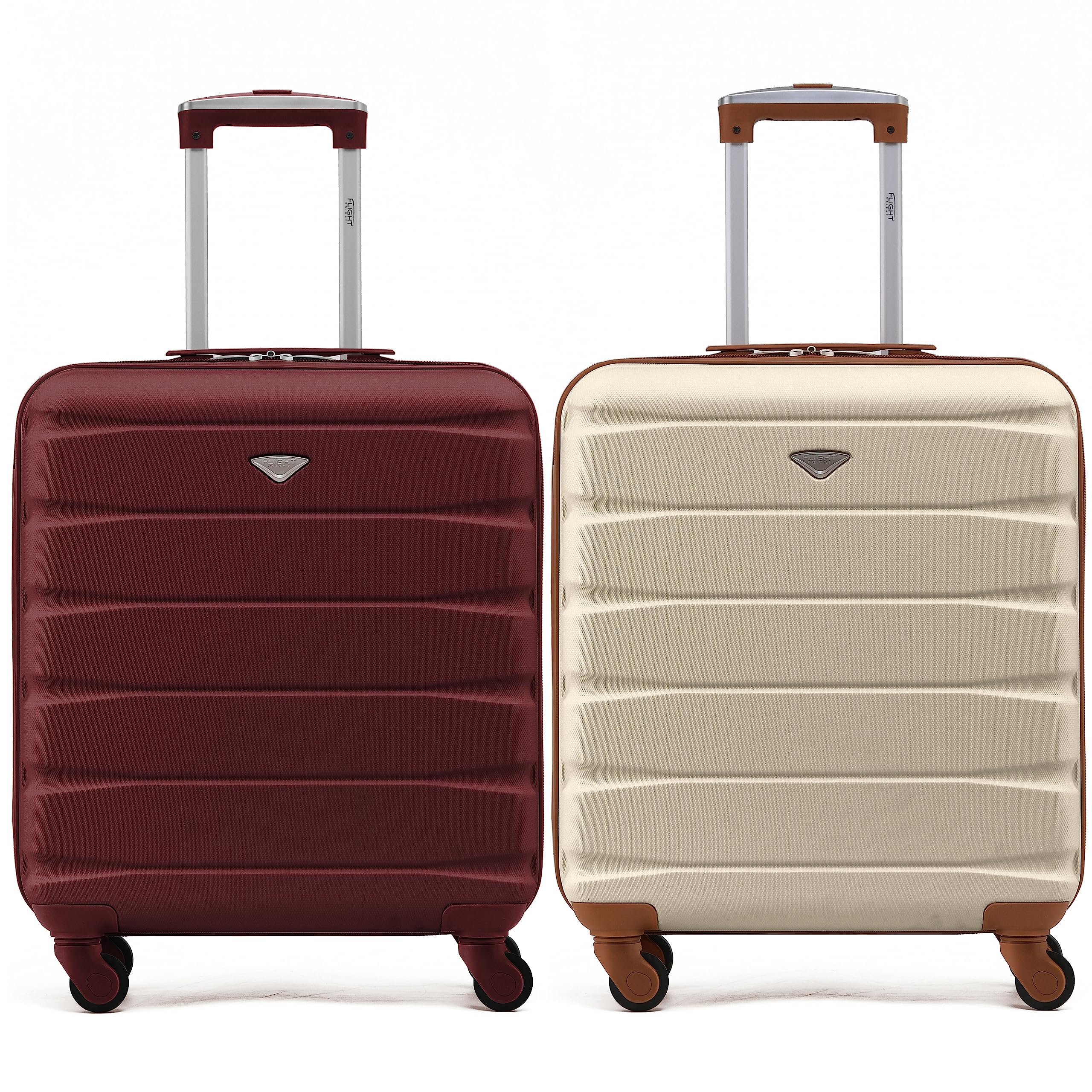 Flight Knight Suitcase Set of 2 Lightweight 4 Wheel ABS Hard Case Cabin Carry On Hand Luggage Approved for Over 100 Airlines Including easyJet, British Airways, Ryanair & Many More 55x35x20cm — view 71