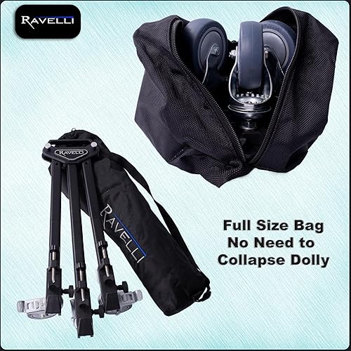 Miniatura 9 de Trípode Dolly profesional Ravelli ATD para cámara (foto y video)
