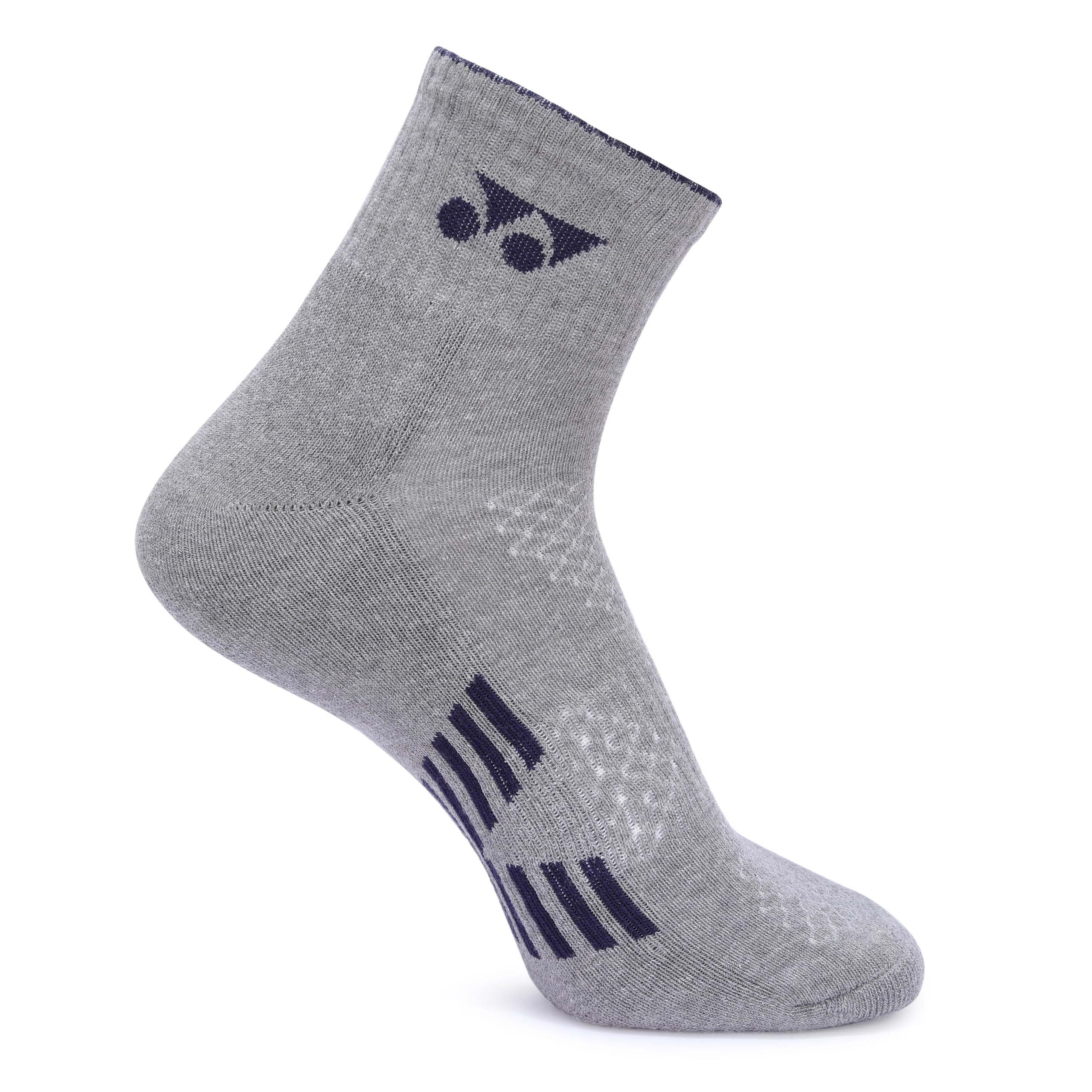 Quarter Length Performance Sports Socks (Badminton, Running, Gym & Indoor Training) Pack of 1