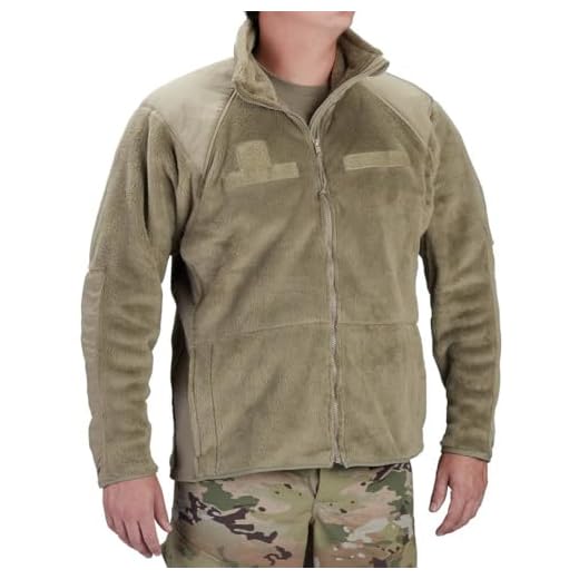 Propper Men's Gen III Fleece Jacket, Tan, X-Small/Regular