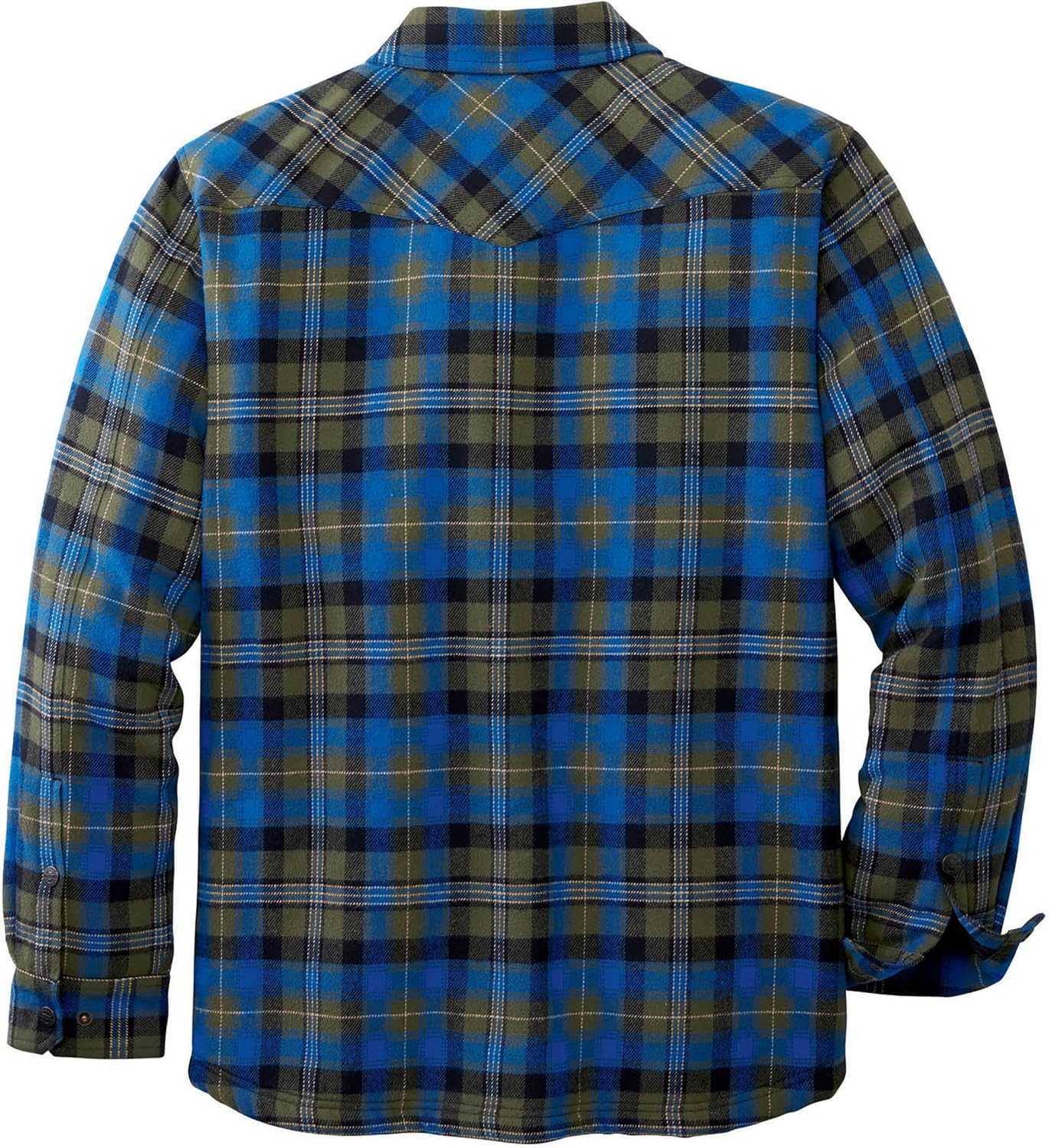 Legendary Whitetails mens Tough as Buck Sherpa Lined Flannel Shirt Jacket - Image 3