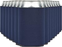 Vista 29 de Fundas para enfriadores de latas de cerveza en blanco (paquete de 30) Fundas suaves y aisladas para latas de cerveza - Compatibles con HTV, fundas