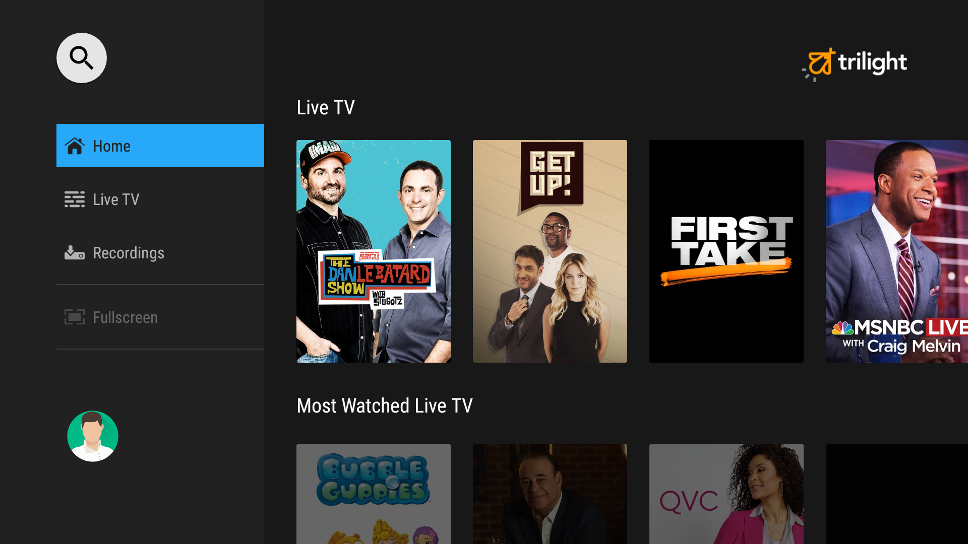 Trilight TV - App on Amazon Appstore