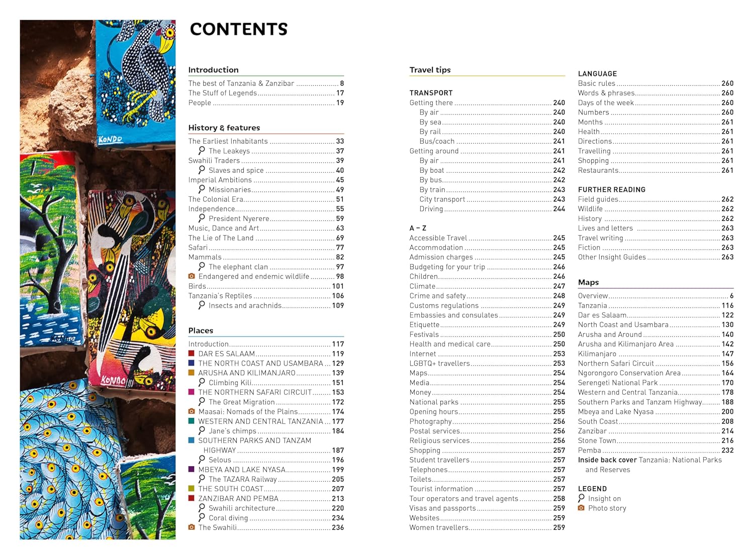 Insight Guides Tanzania and Zanzibar: Travel Guide with eBook: 2026-2027 | Culture & Society | Stunning Photos | Expert Advice | Covers: Dar es Salaam, Serengeti, Lake Victoria and more