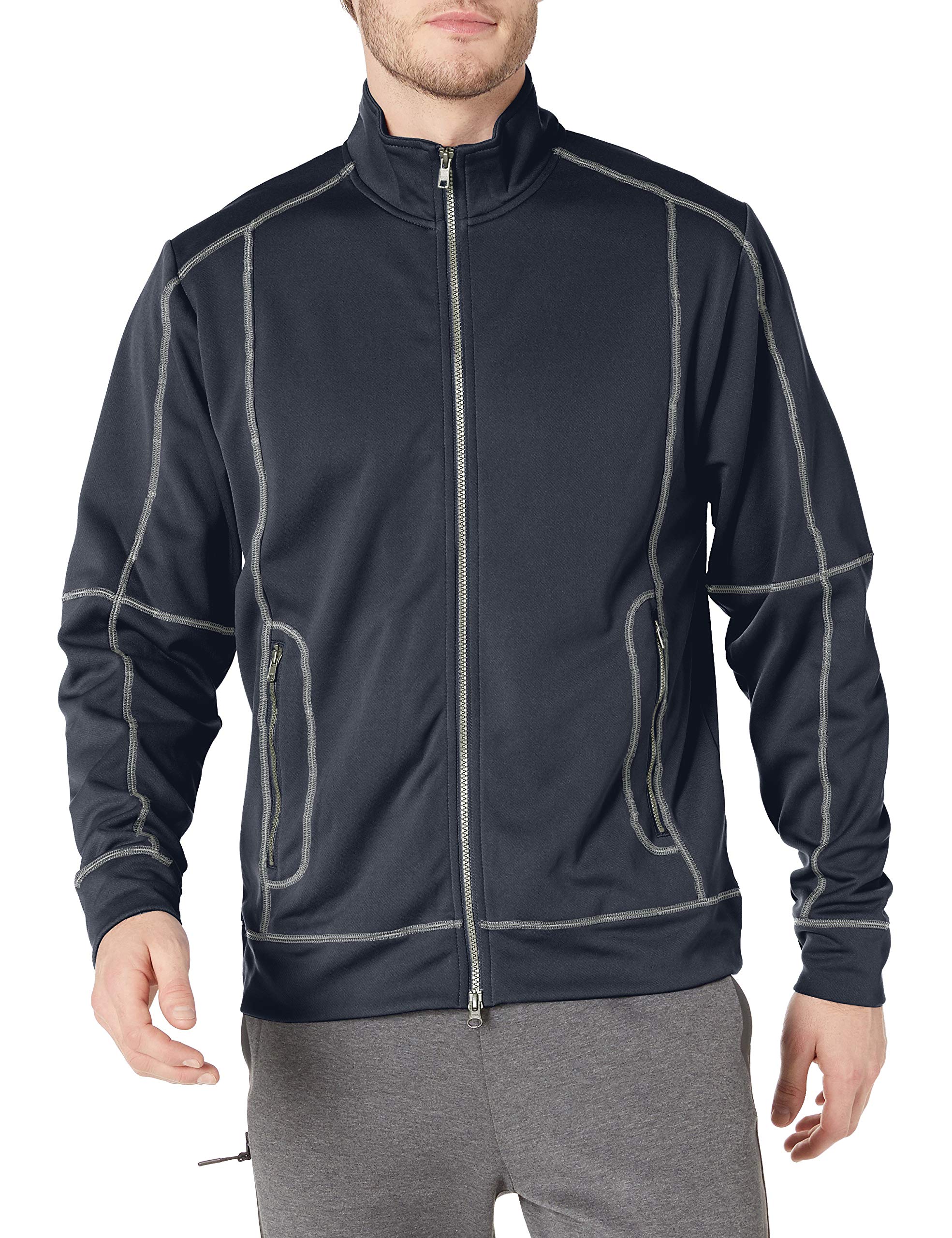 Clique Men's Helsa Performance Full-Zip Jacket, Dark Navy, Large